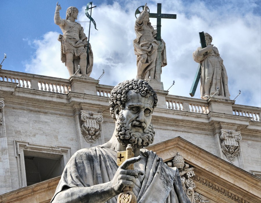 saint peter statue