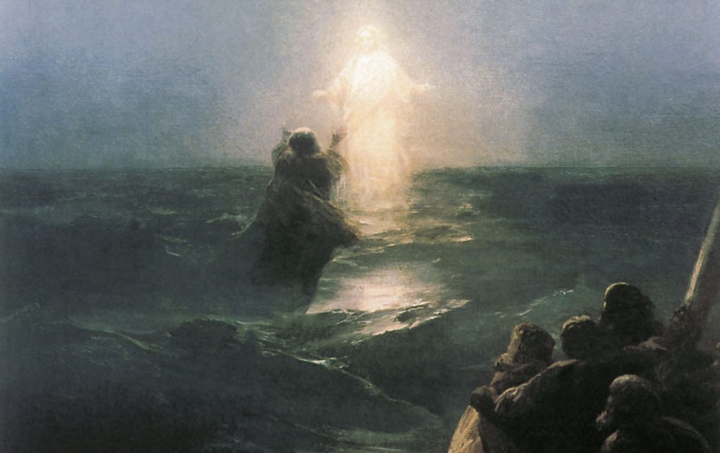 Jesus on Water Po vodam 2