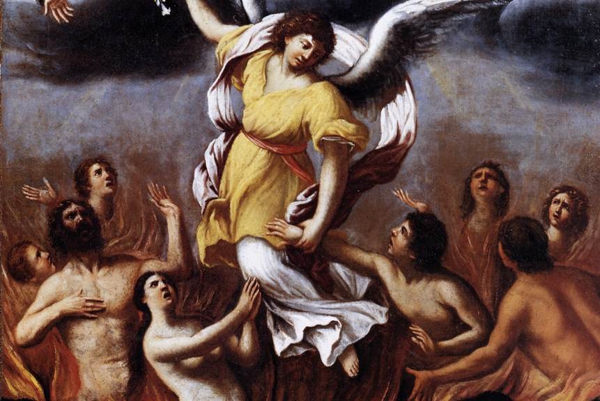 Purgatory Lucovico Carracci public domain cropped