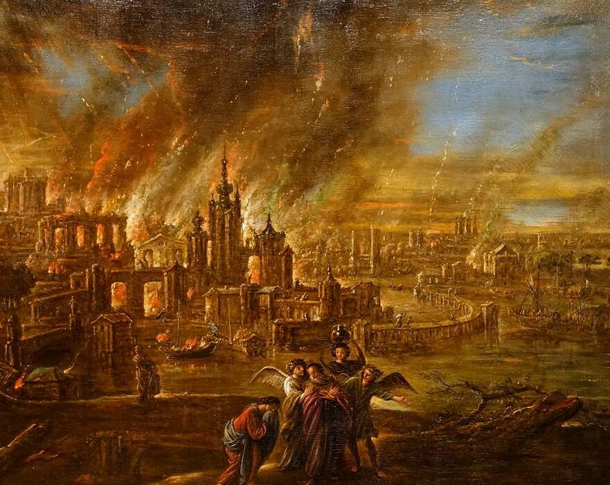 sodom and gomorrah afire by jacob jacobsz de wet d j probably koln c 1680 oil 60de7c 1024 edited